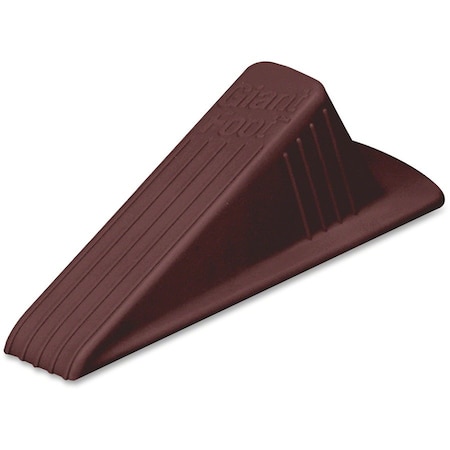 Giant Foot Doorstop, 3-1/2"x6-3/4"x2", Brown MAS00964